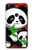 W3929 Panda mignon mangeant du bambou Etui Coque Housse et Flip Housse Cuir pour OnePlus 5T