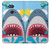 W3947 Caricature d'hélicoptère de requin Etui Coque Housse et Flip Housse Cuir pour Sony Xperia XA2