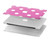 W2358 Rose à pois Etui Coque Housse pour MacBook Air 15″ (2023,2024) - A2941, A3114