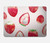 W3481 fraise Etui Coque Housse pour MacBook Air 15″ (2023,2024) - A2941, A3114