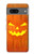 W3828 Citrouille d'Halloween Etui Coque Housse et Flip Housse Cuir pour Google Pixel 7a