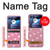 W2858 Motif Flamant rose Etui Coque Housse et Flip Housse pour Motorola Razr 40 Ultra