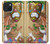 W1702 Tiki Homme Toilette Etui Coque Housse et Flip Housse Cuir pour iPhone 15