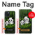 W2441 Forêt de Bambous de la famille Panda Etui Coque Housse et Flip Housse Cuir pour iPhone 15