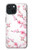 W3707 Fleur de cerisier rose fleur de printemps Etui Coque Housse et Flip Housse Cuir pour iPhone 15