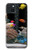 W0226 L'aquarium Etui Coque Housse et Flip Housse Cuir pour iPhone 15 Plus