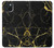 W2896 Marbre d'or imprimé graphique Etui Coque Housse et Flip Housse Cuir pour iPhone 15 Plus