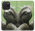 W2708 Sourire Sloth Etui Coque Housse et Flip Housse Cuir pour iPhone 15 Pro