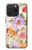 W3035 Peinture douce Fleur Etui Coque Housse et Flip Housse Cuir pour iPhone 15 Pro