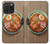 W3756 Nouilles ramen Etui Coque Housse et Flip Housse Cuir pour iPhone 15 Pro