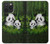 W2441 Forêt de Bambous de la famille Panda Etui Coque Housse et Flip Housse Cuir pour iPhone 15 Pro Max