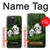 W2441 Forêt de Bambous de la famille Panda Etui Coque Housse et Flip Housse Cuir pour iPhone 15 Pro Max