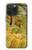 W3344 Henri Rousseau Tigre dans une tempête tropicale Etui Coque Housse et Flip Housse Cuir pour iPhone 15 Pro Max