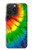 W3422 tie Dye Etui Coque Housse et Flip Housse Cuir pour iPhone 15 Pro Max