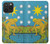 W3744 Carte de tarot l'étoile Etui Coque Housse et Flip Housse Cuir pour iPhone 15 Pro Max