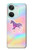 W3203 Arc en ciel Licorne Etui Coque Housse et Flip Housse Cuir pour OnePlus Nord 3