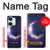 W3324 Croissant de lune Galaxie Etui Coque Housse et Flip Housse Cuir pour OnePlus Nord 3