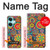 W3272 Motif coloré Etui Coque Housse et Flip Housse Cuir pour OnePlus Nord CE3