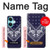 W3357 Marine Bleu Bandana Motif Etui Coque Housse et Flip Housse Cuir pour OnePlus Nord CE3