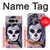 W3821 Sugar Skull Steampunk Fille Gothique Etui Coque Housse et Flip Housse Cuir pour Google Pixel Fold