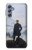 W3789 Wanderer above the Sea of Fog Etui Coque Housse et Flip Housse Cuir pour Samsung Galaxy M34 5G