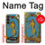 W3746 Carte de tarot le monde Etui Coque Housse et Flip Housse Cuir pour Samsung Galaxy S23 FE