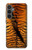 W3951 Marques de larme d'oeil de tigre Etui Coque Housse et Flip Housse Cuir pour Samsung Galaxy S23 FE