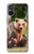 W3558 Famille d'ours Etui Coque Housse et Flip Housse Cuir pour Sony Xperia 5 V