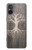 W3591 Viking Arbre de vie Symbole Etui Coque Housse et Flip Housse Cuir pour Sony Xperia 5 V