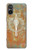 W3827 Lance Gungnir d'Odin Norse Viking Symbol Etui Coque Housse et Flip Housse Cuir pour Sony Xperia 5 V