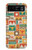 W1873 Motif de l'Ouest Etui Coque Housse et Flip Housse Cuir pour Motorola Razr 40