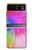 W2488 Tie Dye Couleur Etui Coque Housse et Flip Housse Cuir pour Motorola Razr 40