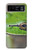 W3845 Grenouille verte Etui Coque Housse et Flip Housse Cuir pour Motorola Razr 40