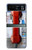 W3925 Collage Téléphone Public Vintage Etui Coque Housse et Flip Housse Cuir pour Motorola Razr 40