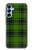 W2373 Motif vert Tartan Etui Coque Housse et Flip Housse Cuir pour Samsung Galaxy A15 5G