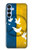 W3857 Colombe de la paix drapeau ukrainien Etui Coque Housse et Flip Housse Cuir pour Samsung Galaxy A15 5G