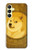 W3826 Dogecoin Shiba Etui Coque Housse et Flip Housse Cuir pour Samsung Galaxy A25 5G