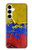 W3306 Colombie Drapeau de football graphique Millésime Etui Coque Housse et Flip Housse Cuir pour Samsung Galaxy A35 5G