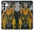 W3740 Carte de tarot le diable Etui Coque Housse et Flip Housse Cuir pour Samsung Galaxy A35 5G