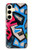 W3445 Art Graffiti rue Etui Coque Housse et Flip Housse Cuir pour Samsung Galaxy S24