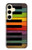 W3451 Piano coloré Etui Coque Housse et Flip Housse Cuir pour Samsung Galaxy S24