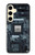 W3880 Impression électronique Etui Coque Housse et Flip Housse Cuir pour Samsung Galaxy S24