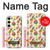 W3883 Motif de fruits Etui Coque Housse et Flip Housse Cuir pour Samsung Galaxy S24