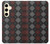 W3907 Texture de chandail Etui Coque Housse et Flip Housse Cuir pour Samsung Galaxy S24