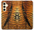 W3951 Marques de larme d'oeil de tigre Etui Coque Housse et Flip Housse Cuir pour Samsung Galaxy S24