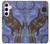 W3387 Platypus Art aborigène d'Australie Etui Coque Housse et Flip Housse Cuir pour Samsung Galaxy S24 Plus