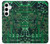 W3392 Electronique Circuit de carte graphique Etui Coque Housse et Flip Housse Cuir pour Samsung Galaxy S24 Plus