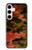 W3393 Camouflage sang Splatter Etui Coque Housse et Flip Housse Cuir pour Samsung Galaxy S24 Plus