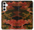 W3393 Camouflage sang Splatter Etui Coque Housse et Flip Housse Cuir pour Samsung Galaxy S24 Plus