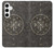 W3413 Ancient Norse Viking Symbole Etui Coque Housse et Flip Housse Cuir pour Samsung Galaxy S24 Plus